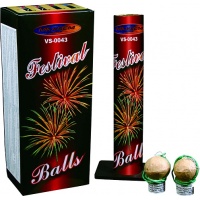 Фестивальные шары - Maxsem - VS-0043 - FESTIVAL BALLS - в упаковке 10 зарядов 1,5 FESTIVAL BALLS 10 х 1,75